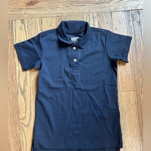 Lands' End Kids Dark Blue Polo Shirt kids 5-6